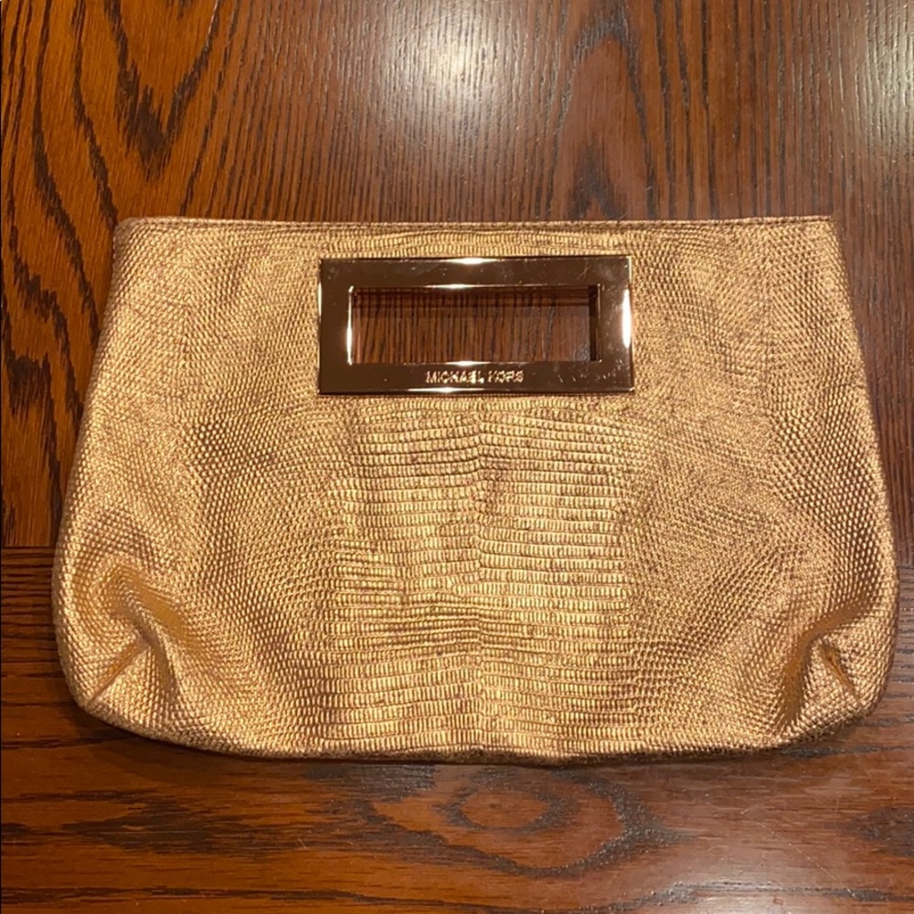 Rose gold purse